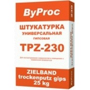 Штукатурка универсальная гипсовая ByProc TPZ-230