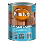 Лак Pinotex лакер сауна 20 термостойкий полуматовый 1л фотография