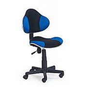 Кресло компьютерное Halmar FLASH (черно-синий) фото
