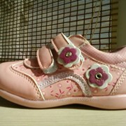 Розовые туфельки для девочек, обувь детская фото