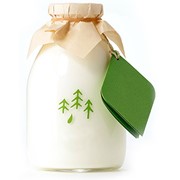 Органическое молоко с доставкой по Киеву фотография