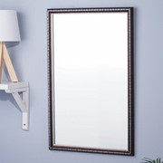 Зеркало 'Арабеска', настенное, 45x70 см, рама пластик, 30 мм фото