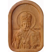 Резная икона Николай Угодник