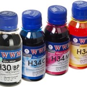 Комплект чернил WWM H30/34 (4x100г.) фотография