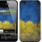 Чехол на iPhone 4 Флаг Украины 2 “401c-15“ фотография