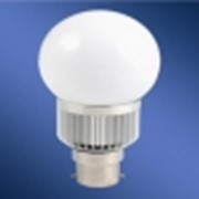 Лампа светодиодная B22 3 Вт теплый белый фото
