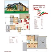 Проект жилой дом тип №8 221 м² фотография