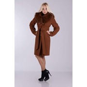 Пальто женское зимнее с мехом, размеры: 42-50, цвета: Черный, Коричневый, Шоколад, Коньяк, Бежевый