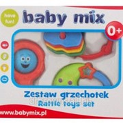 Набор погремушек BabyMix - 3 шт фотография