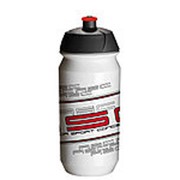 Велофляга 100% биопластик AB-Tcx-Shiva 0.6л бело-красная AUTHOR