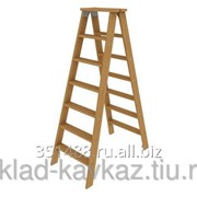 Двусторонняя лестница-стремянка со ступенями Krause 818249