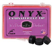 Наклейка для кия Tiger Onyx Ltd ø14мм Medium фото