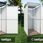 Душ садовый для дачи с баком от 55 до 200 литров. Доставка № 15-24 фото