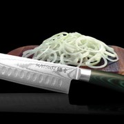 Японский кухонный нож Сантоку Matsuri фотография