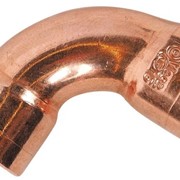 Угольник латунный D = 25 мм, угол: 90° фото