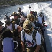 Боевой патруль на лодках в пейнтбольном клубе СКОРПИОН фото