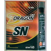 Полусинтетическое моторное масло DRAGON SN SAE 10W40 4L