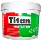 Водоэм.краска Titan Mattlateks (10л) фото