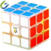 Кубик Рубика YuXin 3x3 Kylin V2 Magnetic Прозрачный фотография