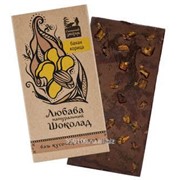 Шоколад натуральный любава, банан и корица, 100г