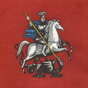Флаг Москвы 150х90 ( 90х135 ) фото
