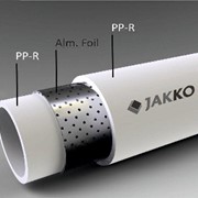 Труба полипропиленовая JAKKO PP-R с алюминиевой фольгой PN 20 фото