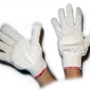 Перчатки рабочие трикотажные хлопчатобумажные - оптом фото