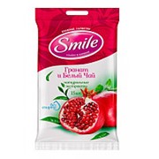 Влажные салфетки Smile Гранат и Белый чай (20 шт.)