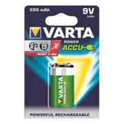 Аккумулятор Varta Крона Power Accu 6F22 9V 200m (56722101401) фотография