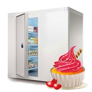 Холодильная камера для хранения кондитерских изделий