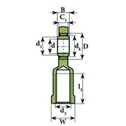 Наконечник штока SIKAC 30 M