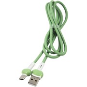 Кабель Redline Candy USB Type-C (m) USB A (m) 1м зеленый УТ000021995 фотография