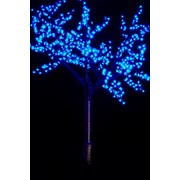 Дерево "Сакура" 1,5 м. Цвет: зеленый, красный, желтый, синий,белый,сиреневый, розовый,фиолетовый