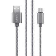 Кабель Kubic C05C Gray USB - USB Type-C текстиль 3м серый фото
