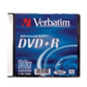Диск DVD+R VERBATIM 16х, Slim Case, 4,7 GbДИСК DVD+R VERBATIM 16х, Slim Case, 4,7 Gb