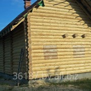 Дом сруб деревянный ручной работы фото