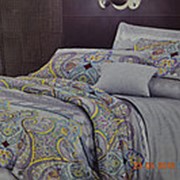 Двухспальный комплект постельного белья поплин хлопок 100% 2п2 фото