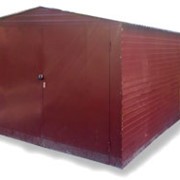 Гаражи металлические фото