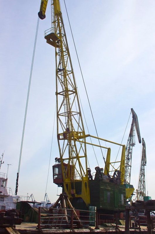 Плавучий кран, плавкран КПЛ 5-30 в Новосибирске (Краны плавучие ...