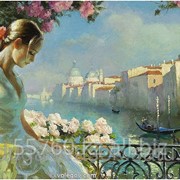 Картина по номерам Прекрасная венецианка фотография