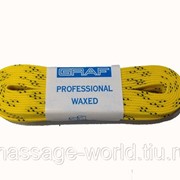 Шнурки для хоккейных коньков GRAF 250 см Желтый (4112-5-250) фотография