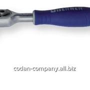Трещотки с рычажковым переключателем, резиновая ручка (длина 125 мм, вес 103 г, 20 зубцов) ТМ Berner 121783