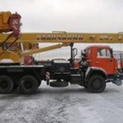 Автокран 25 тонн на базе КАМАЗ 65115 фото