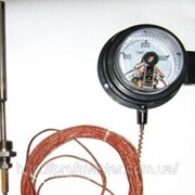 ТМП-100С термометр манометрический сигнализирующий электроконтатный (ТКП-100эк, ТГП-100эк) фото