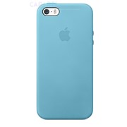 Чехол Apple iPhone 5s Case Blue (MF044) (High Copy) фотография