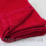 Полотенце красное Турция 70х140 плотность 420 фотография