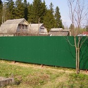 Заборы из профнастила фото