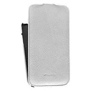 Кожаный чехол для Samsung Galaxy Mega 5.8 (i9150) Melkco Premium Leather Case - Jacka Type (Белый LC) фото