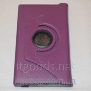 Чехол-книжка поворотный 360° для Asus MeMO Pad 7 ME572CL ME572C ME572 (фиолетовый цвет) 4204 фото
