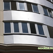 Остекление полукруглых балконов и лоджий фотография